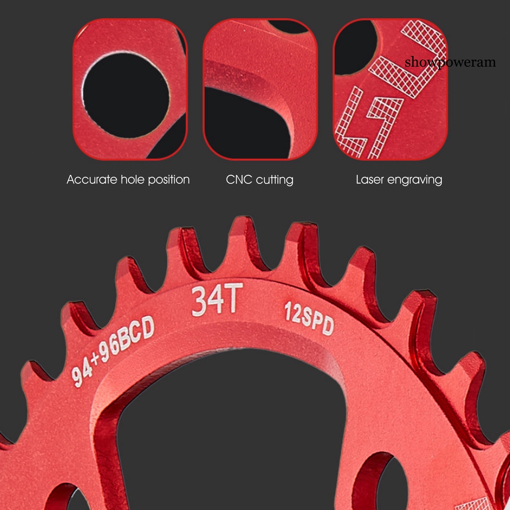 Bánh Xích Xe Đạp Một Tốc Độ Ổn Định SP-94 / 96BCD Bằng Hợp Kim Nhôm Siêu Nhẹ Chất