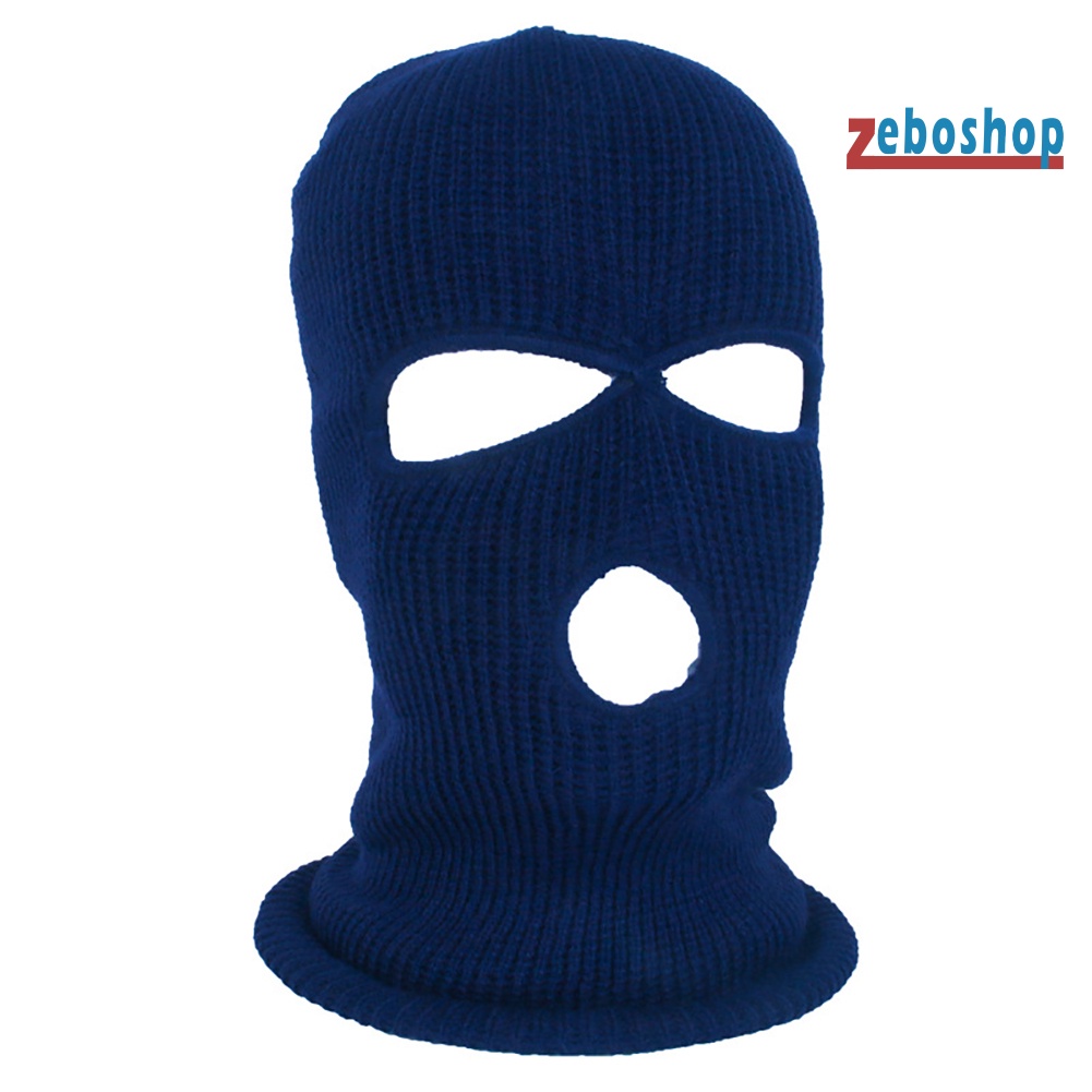 Mũ Trùm Mặt 3 Lỗ Chống Gió Giữ Ấm Mùa Đông
