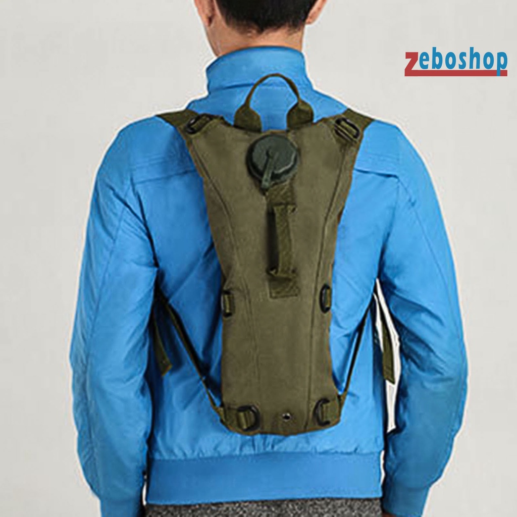 Zeboshop Túi Đựng Nước 3L Họa Tiết Rằn Ri Unisex Tiện Dụng Khi Đi Xe Đạp Leo Núi