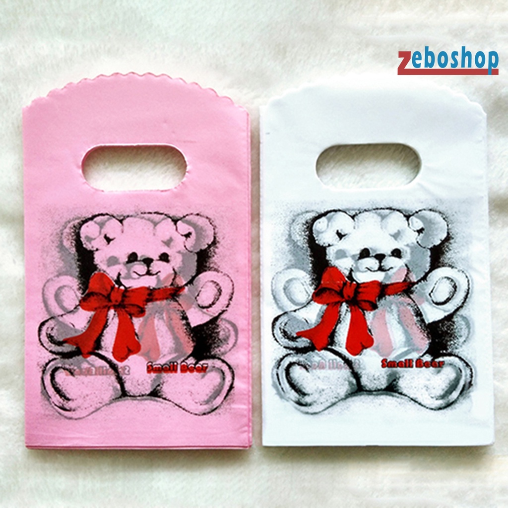 Set 50 Túi Đựng Kẹo Nhỏ Gọn In Họa Tiết Hoạt Hình Nhiều Màu Sắc