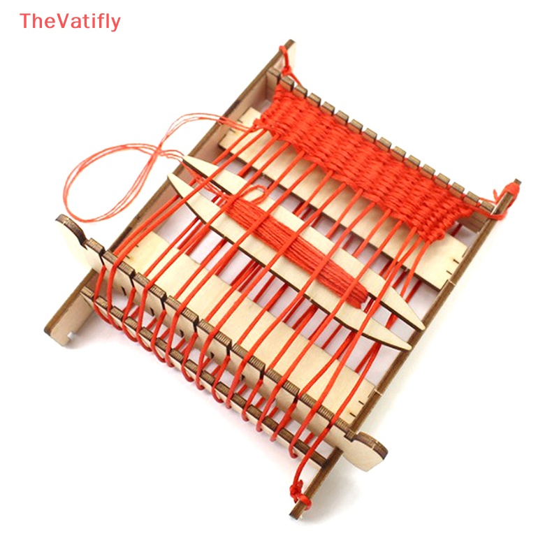 [Thevalifly] Đồ Chơi Giáo Dục DIY Dễ Sử Dụng Khung Dệt Kim Thủ Công Đa Năng Cho Trẻ Em Bán Chạy