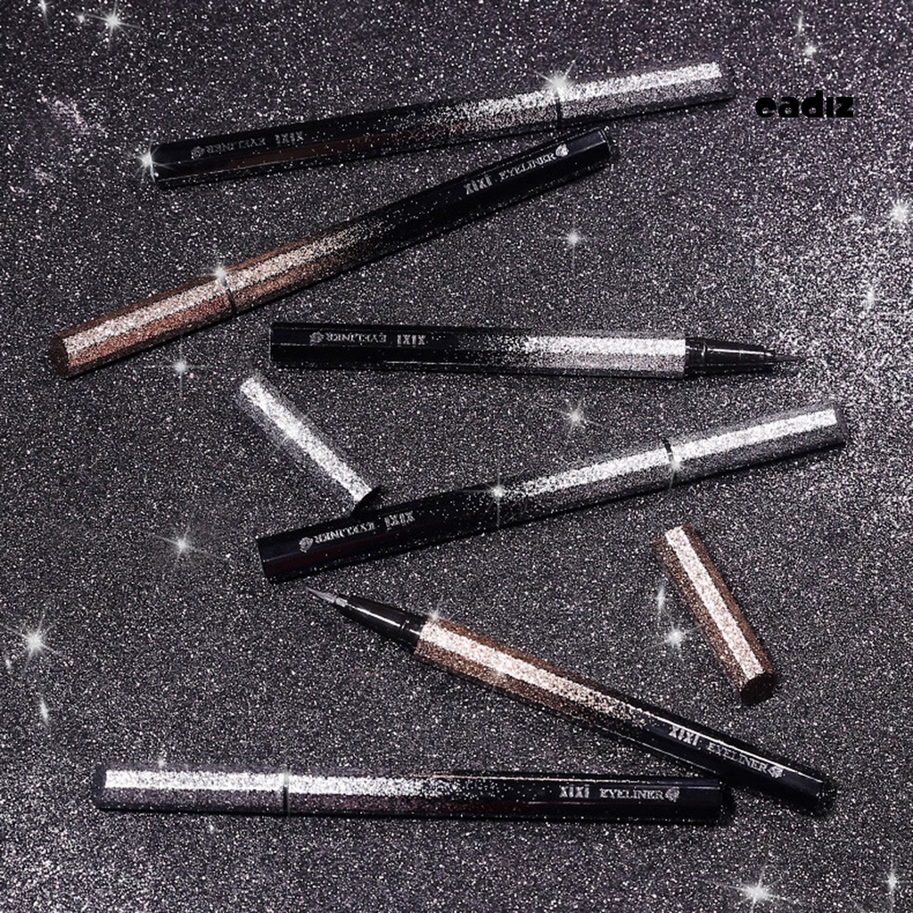 Bút Kẻ Mắt 1.2ml Lâu Trôi Chống Thấm Nước Chống Nhòe Thiết Kế Vỏ Lấp Lánh Ánh Sao