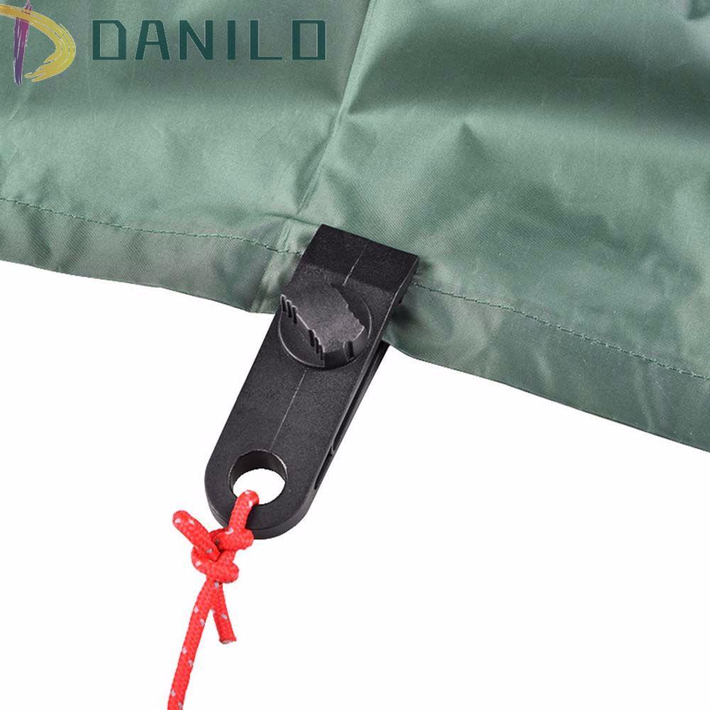 Bộ 10 Kẹp Vải Che Nắng / Lều Cắm Trại Chịu Được Sức Nặng Tiện Dụng