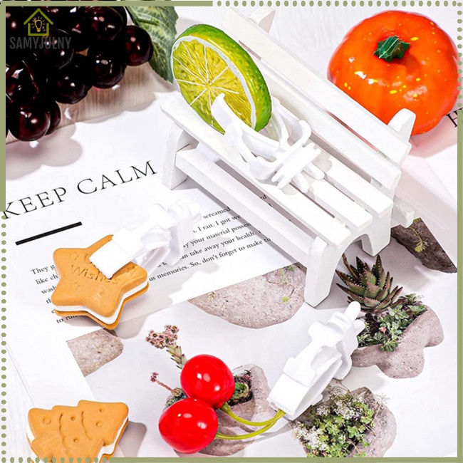 Set 12 Kẹp Thức Ăn / Trái Cây / Thức Ăn Cho Chim Vẹt