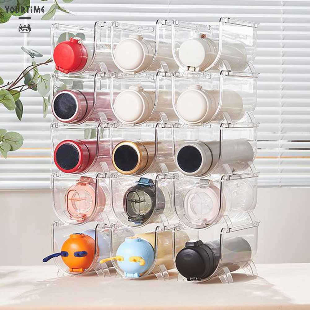 Giá Đựng Chai Nước Nhỏ Gọn Có Thể Tái Sử Dụng Cho Nhà Bếp