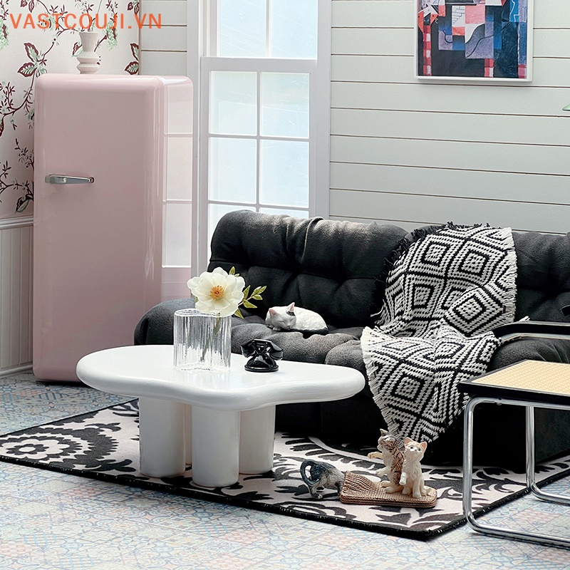 1 Mô Hình Phòng Khách Mini Tỉ Lệ 1: 6 Cho Nhà Búp Bê