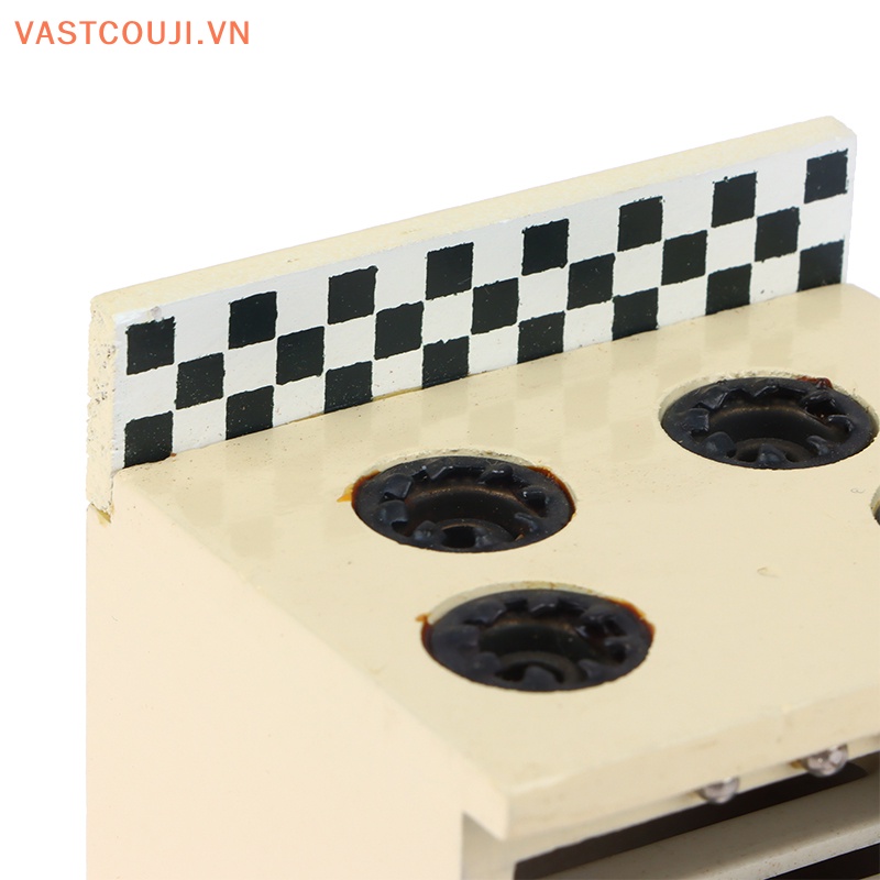 Bếp Ga Đồ Chơi Búp Bê VASTJI Tỉ Lệ 1: 12