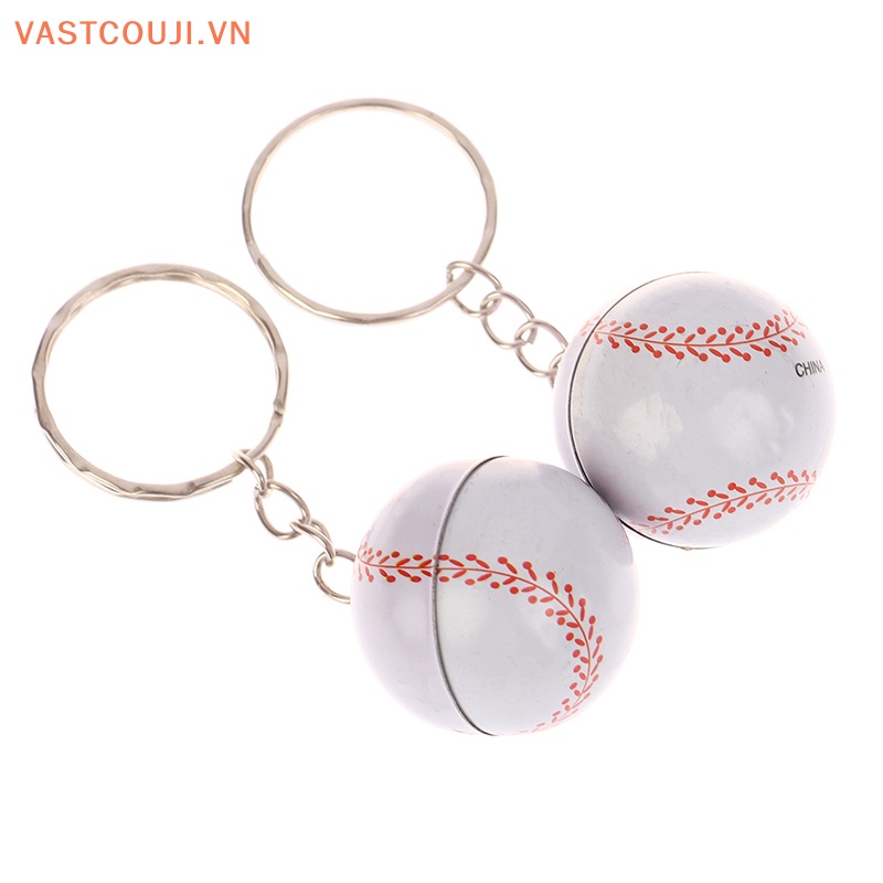 Móc Khóa Hình Quả Bóng Đá 3D Bằng Sắt Phong Cách VASTJI