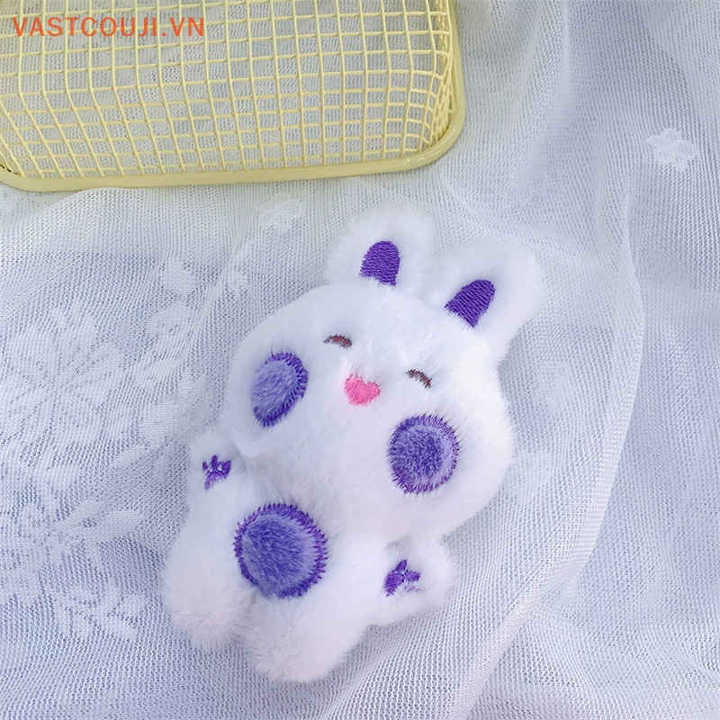 1 Móc Khóa Thỏ Nhồi Bông Dễ Thương