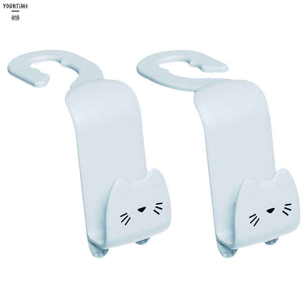 Bộ 2 Móc Treo Đồ Hình Chữ S Gắn Ghế Ngồi Xe Hơi Tiện Dụng