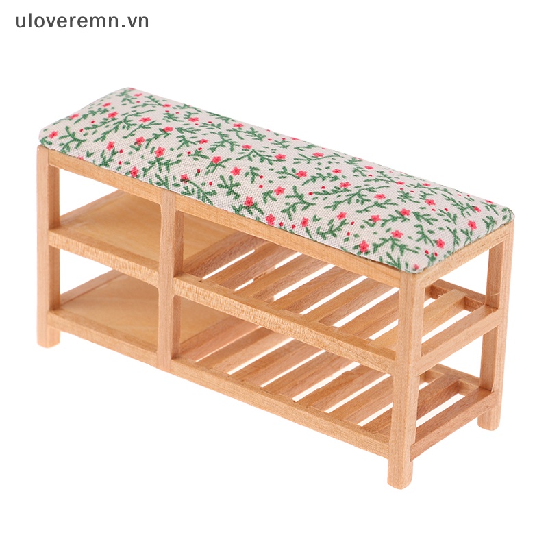 Mô Hình Kệ Để Giày / Ghế Sô Pha Tỉ Lệ 1: 12 Trang Trí Nhà Búp Bê