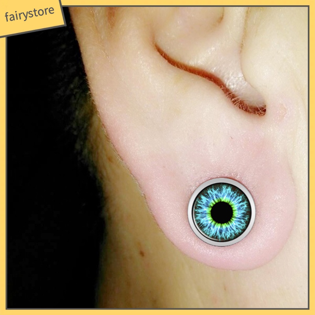 1 Khuyên Nong Tai Hình Đôi Mắt Độc Đáo