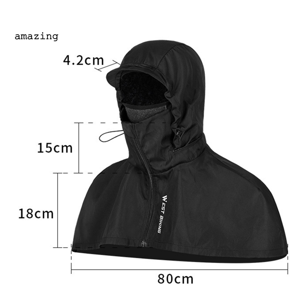 Mũ Đi Xe Đạp / Trượt Tuyết Hai Lớp Chống Gió / Bụi Xơ Vải Cho Nam