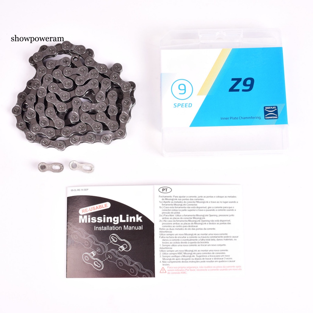 Dây Xích Xe Đạp Siêu Nhẹ 9 Tốc Độ MTB 116 Links