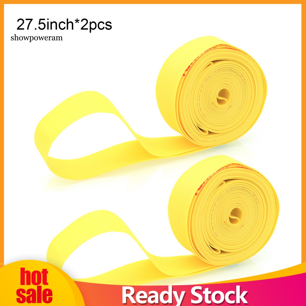 Set 2 Cuộn Băng Dán Vành Lốp Xe Đạp MTB Bằng PVC Chống Nổ Độ Bền Cao