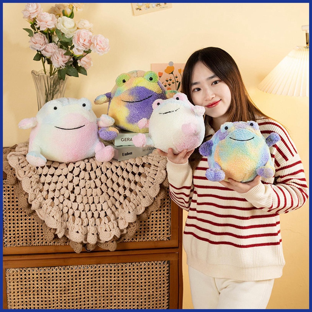 Ếch Nhồi Bông 30cm Mềm Mại Nhiều Màu Sắc Dễ Thương Cho Bé