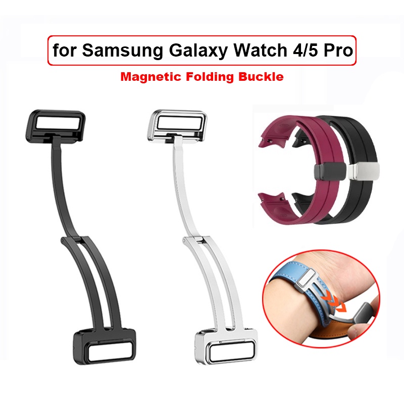 Khóa Nam Châm 20mm Bằng Kim Loại Dành Cho Đồng Hồ Thông Minh Samsung Galaxy Watch 4 / 5 Pro