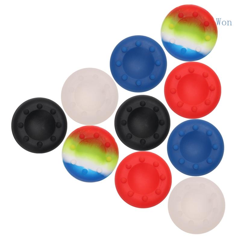 Bộ 10 Nút Bọc Cần Điều Khiển Analog Bằng Silicone Cho 4 Người Chơi Game