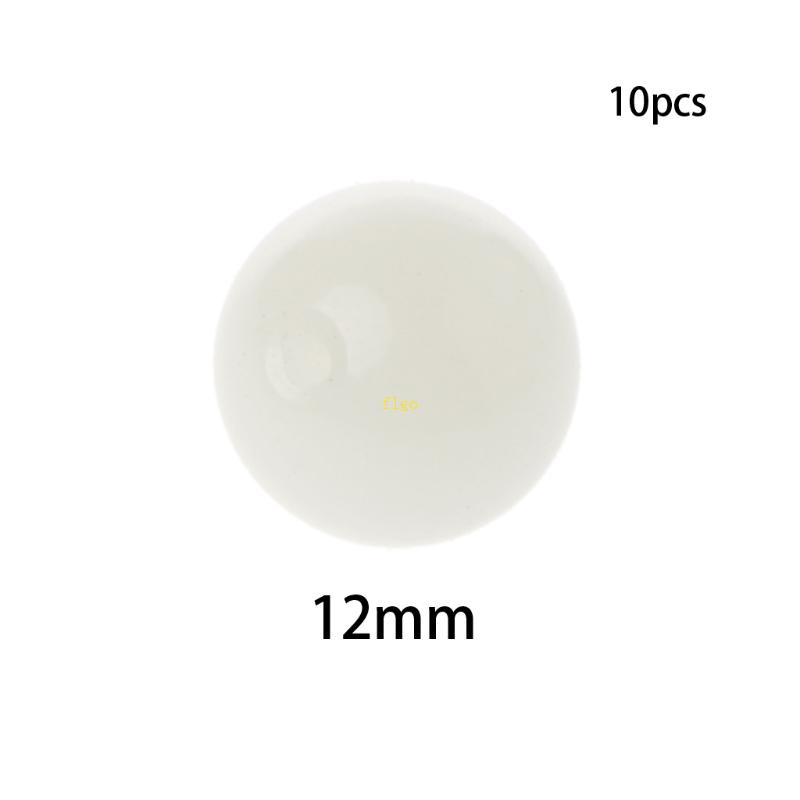 Bộ 10 Hạt Dạ Quang Tròn Dùng Làm Trang Sức Thủ Công DIY