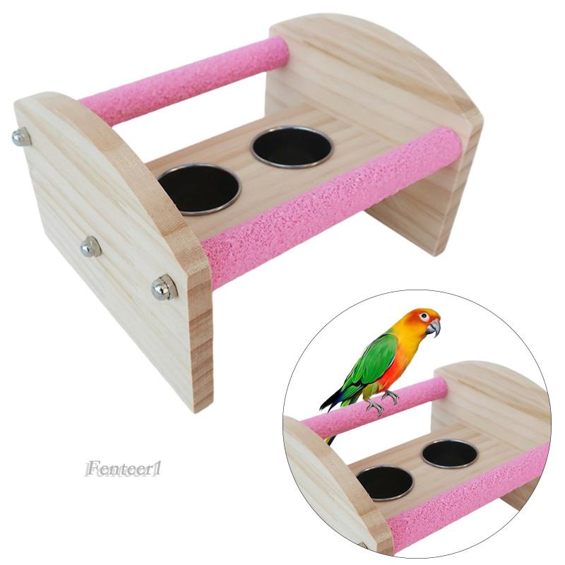 [Fenteer1] Giá Đỡ Bằng Gỗ Luyện Tập Mài Móng Chim