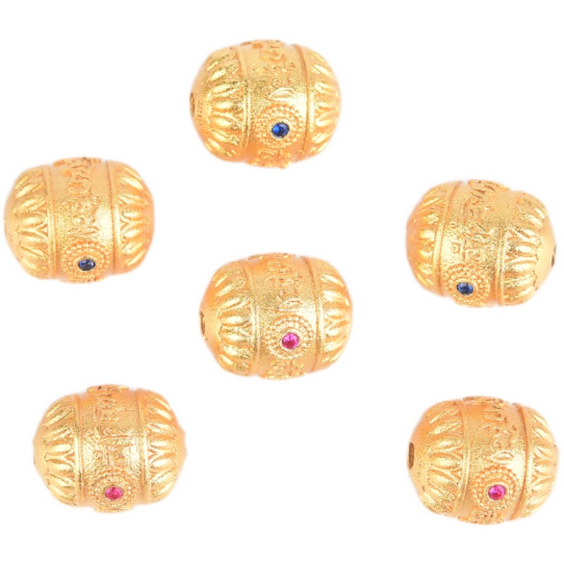 Cát Vàng Sáu Tục Ngữ Mantra diy Dạng Bện Màu Vàng Cát Bảo Quản Trang Sức Vòng Tay Bảo Quản Mạnh Mẽ Không Gây Dị Ứng Phong Cách Trung Hoa Cổ Điển Cho Nữ diy Màu Sắc Vàng Đồng Cao Không Gây Dị ỨngVòng Đeo Tay Dây Bện Màu Đỏ Thời Trang