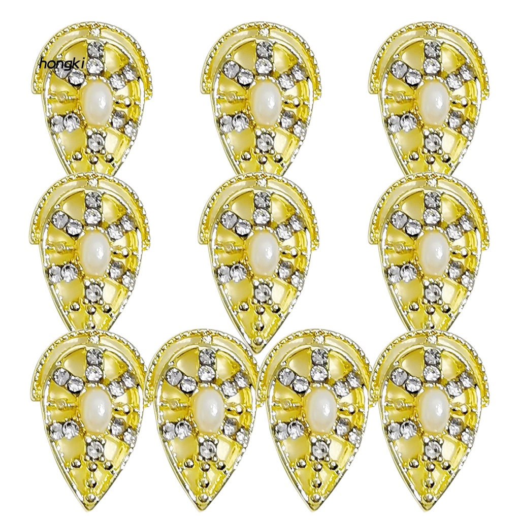 Set 10 Chi Tiết Trang Trí Móng Tay Nghệ Thuật Cao Cấp