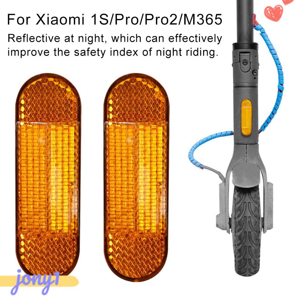 Bộ 2 Vỏ Bọc Đèn Cảnh Báo Phía Trước Cho Xe Scooter Điện Xiaomi 1S / Pro / Pro2 / M365