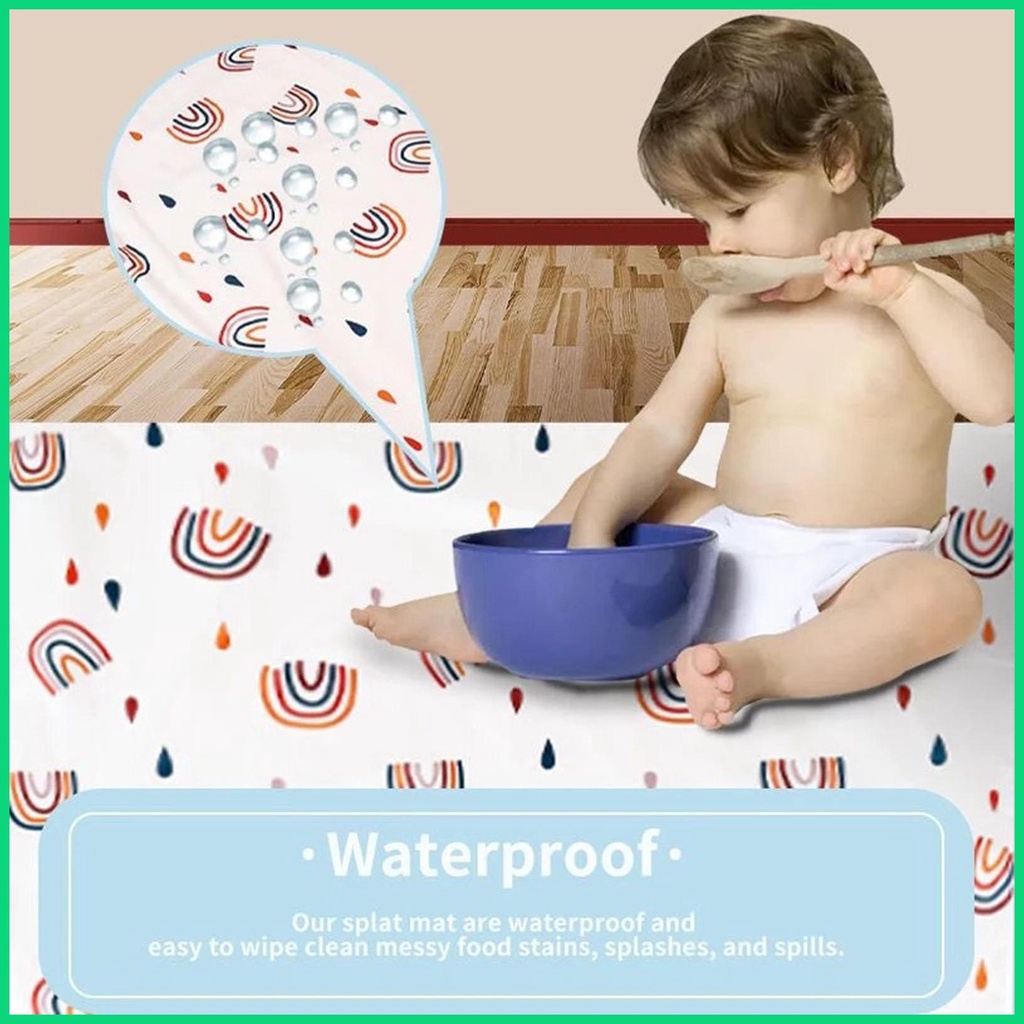 Thảm Lót Sàn Chống Trượt / Thấm Nước 43x43in Có Thể Giặt Sạch Tiện Dụng Cho jiwvn