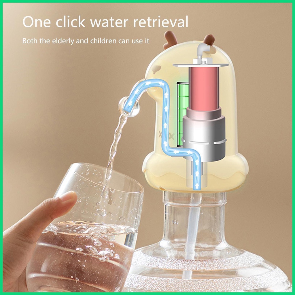 Máy Bơm Nước Uống Để Bàn Chạy Điện Sạc Cổng USB Tiện Dụng Và Bền