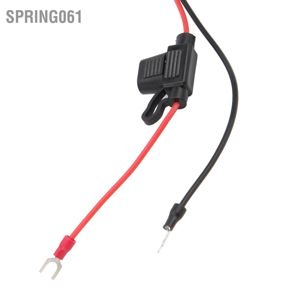 Spring061 Sạc USB Xe Máy Công Tắc Độc Lập 12V Nhanh Màn Hình Hiển Thị Kỹ Thuật Số Điện Áp Chống Nước 2.4A Cho Tính Bảng GPS