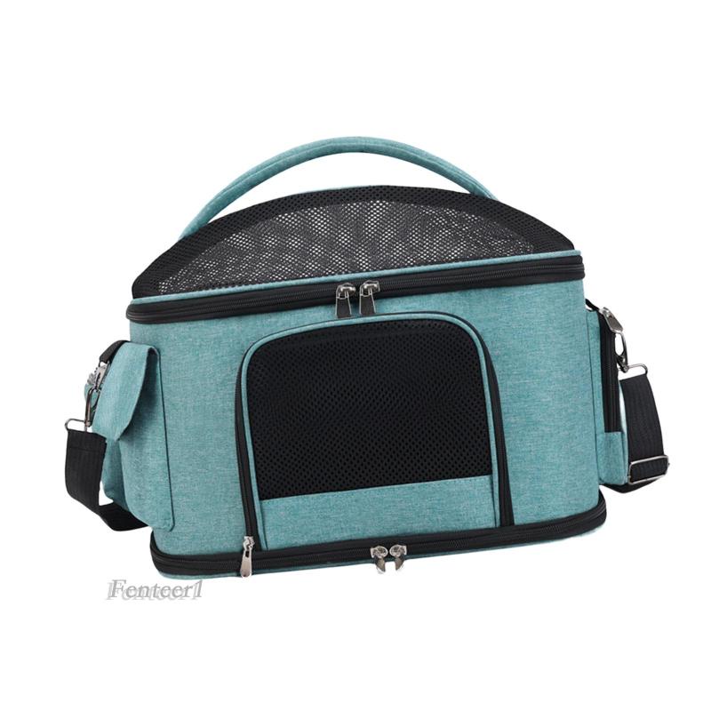 [Fenteer1] Túi Xách Đựng Thú Cưng Mềm Mại Gấp Lại Được