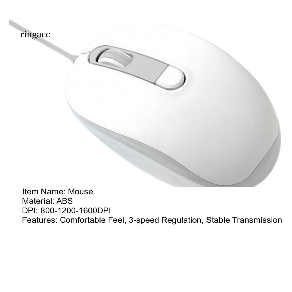 Chuột Dây 3 Tốc Độ Thoải Mái Dùng Để Chơi Game