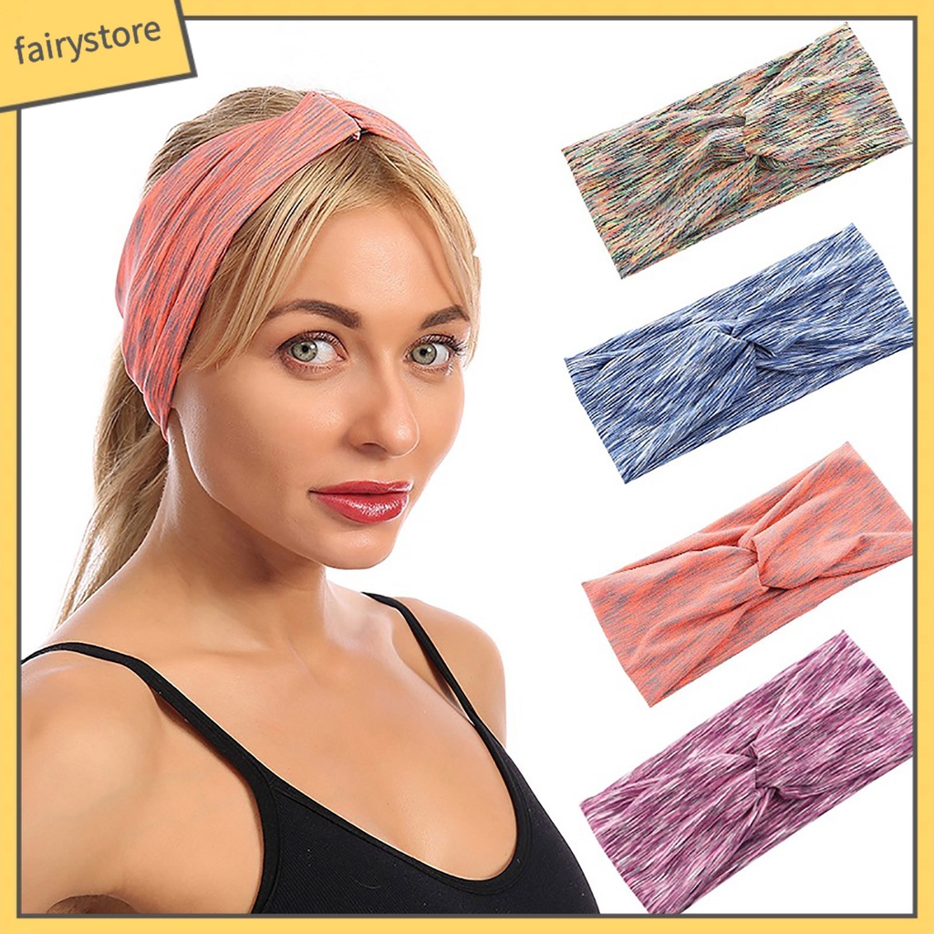 Băng Đô Lụa Sữa Chống Mồ Hôi Cho Nữ Tập Yoga