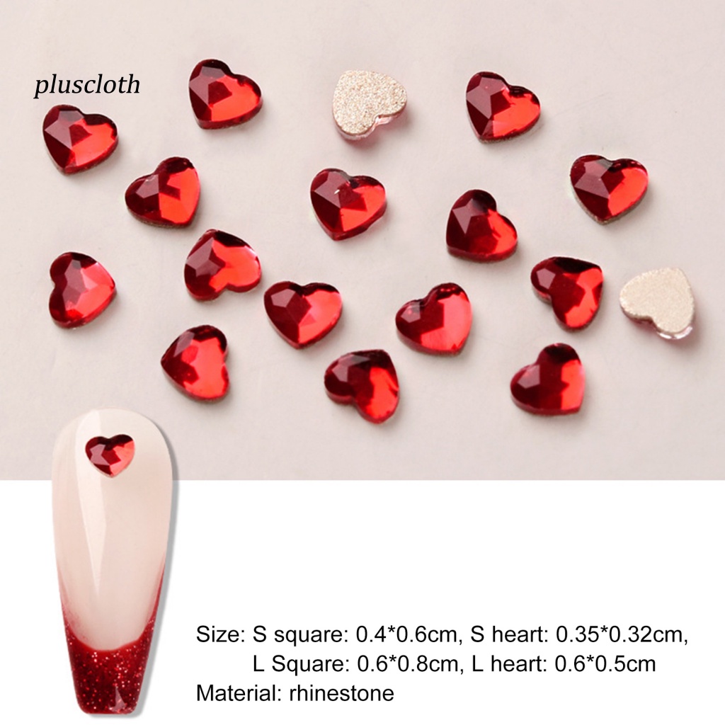 Bộ 10 Hạt Đá 2 Kiểu Tự Trang Trí Móng Tay Màu Sắc Tươi Sáng