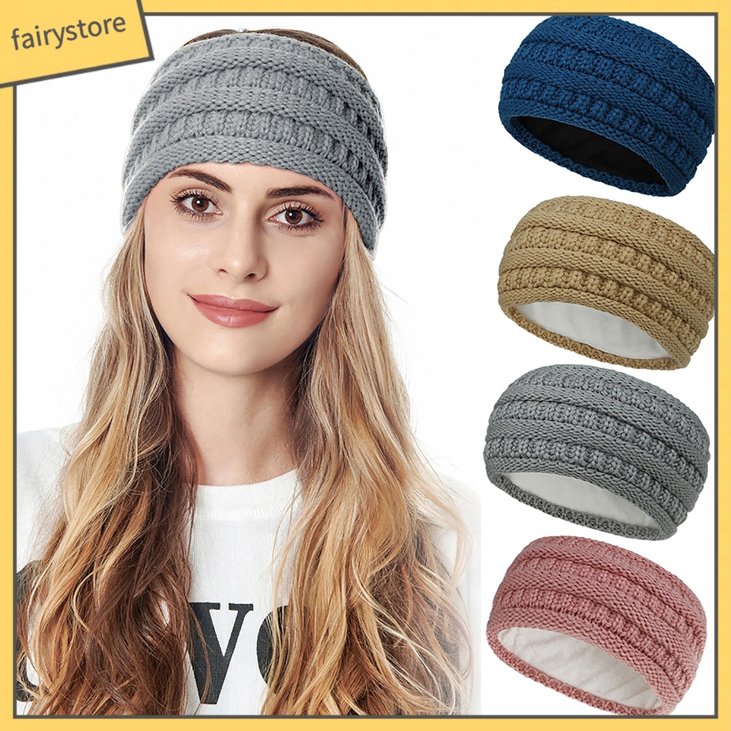 Băng Đô Dệt Kim Co Giãn Thời Trang Cho Nữ