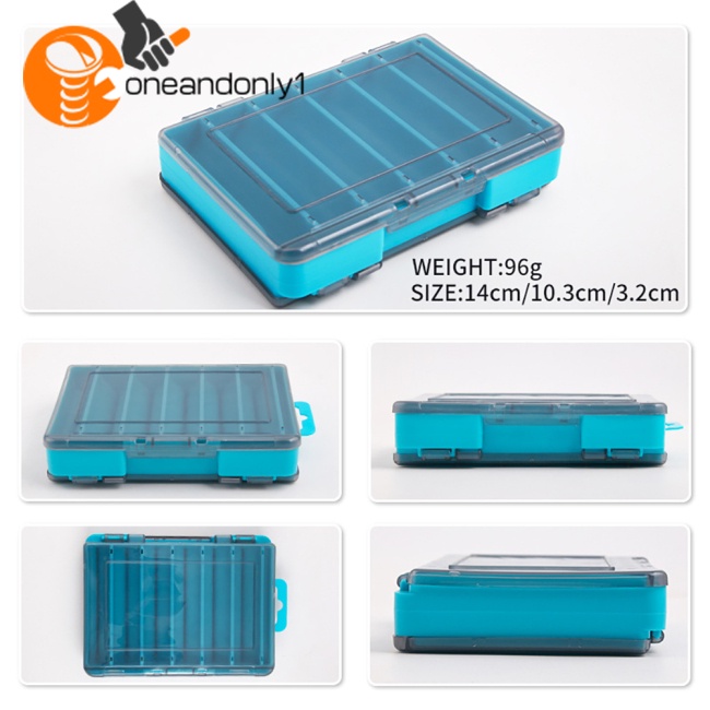 Hộp Đựng Mồi Câu Cá Giả Hai Mặt Hình Chữ U Đa Năng