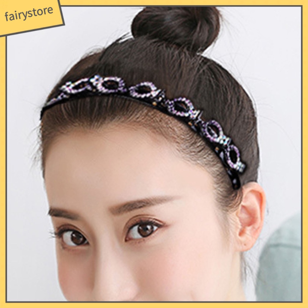 Cài Tóc Hai Lớp Đính Đá Hình Hoa Xinh Xắn Cho Nữ