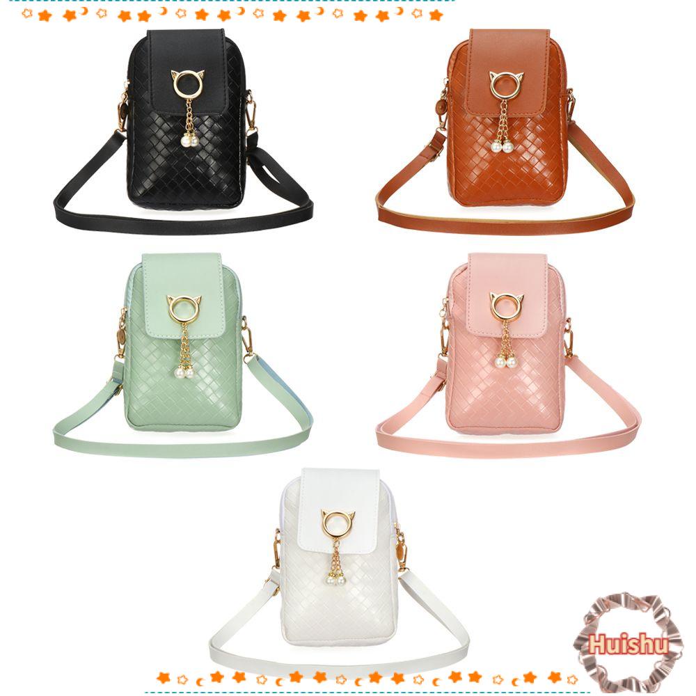 Túi Đeo Chéo Đựng Điện Thoại Đính Tua Rua Thời Trang Thích Hợp Làm Quà Tặng Du Lịch