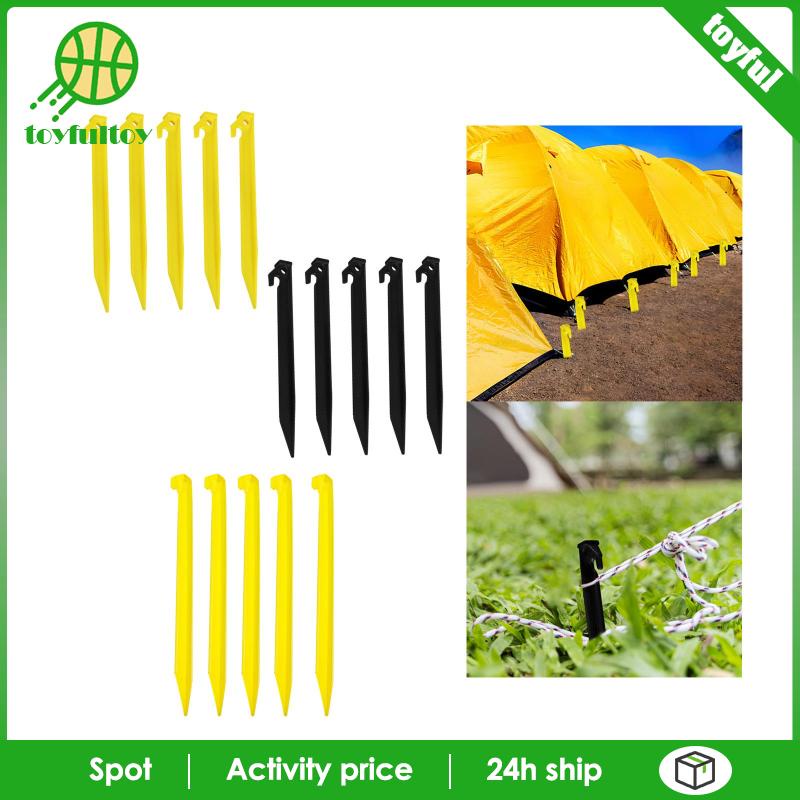 Bộ 5 Cọc Dựng Lều Chống Gió Tiện Dụng