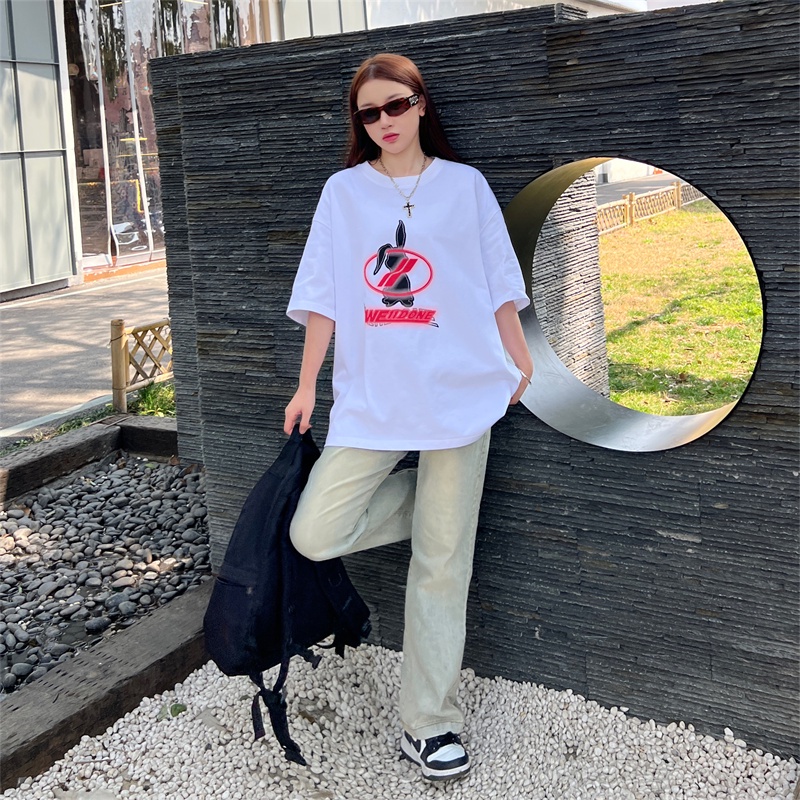 W-e1 &amp; 1DO-NE88- Áo Thun Tay Ngắn Thời Trang Chất Lượng Cao Dáng Rộng Vừa Vặn!Lugi97