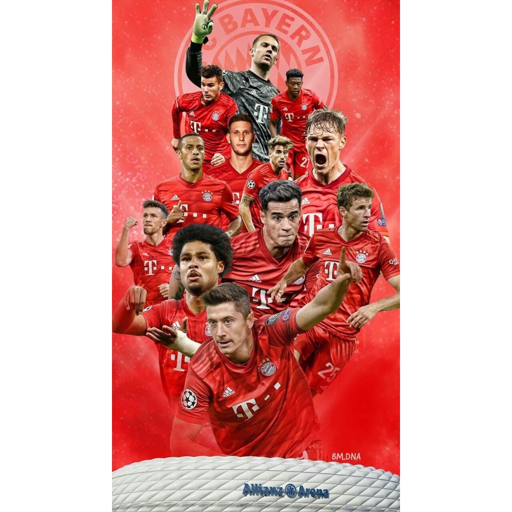 Miếng Dán thẻ ATM hình CLB Bayern Munich