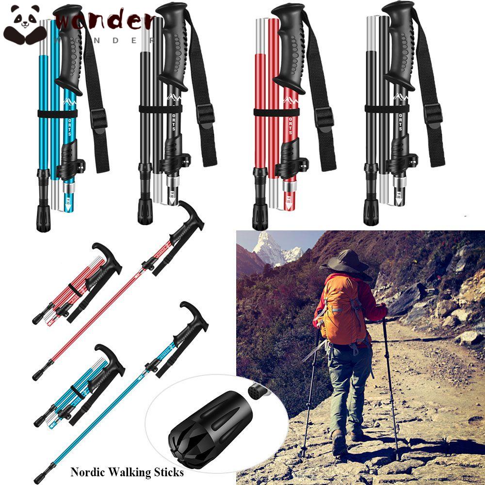 Gậy Đi Bộ Bằng Nhôm Có Thể Gấp Gọn Tiện Dụng