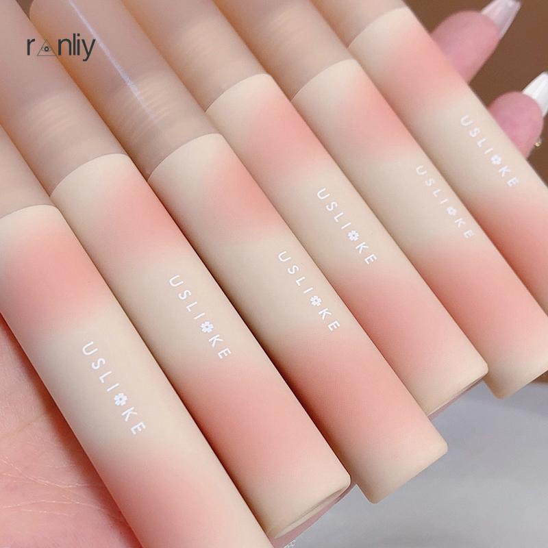 Ranliy💗 Son môi USLIKE phong cách marshmallow lâu trôi chất lượng cao