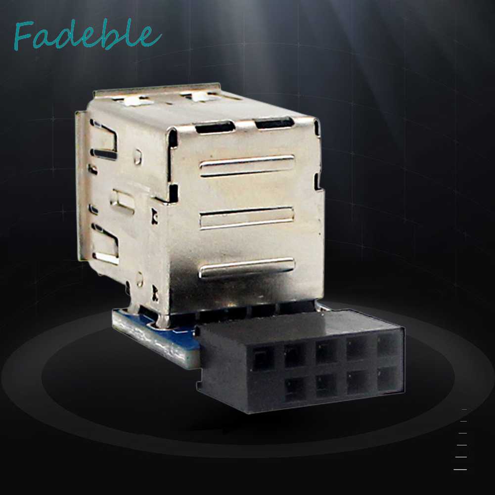 Đầu Nối Bo Mạch Chủ Cổng Usb 2.0 9Pin / 10P