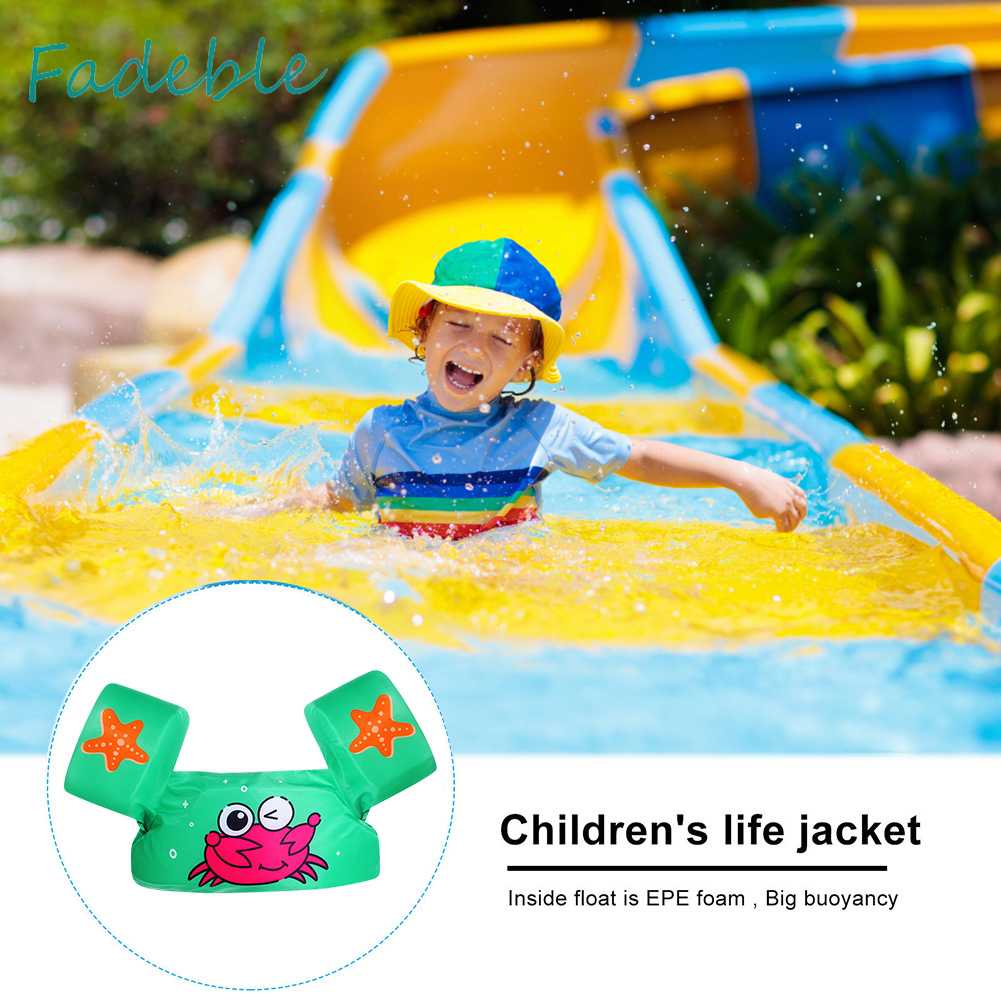 Phao Bơi Dạng Vest Không Tay Có Thể Điều Chỉnh Dành Cho Trẻ Em