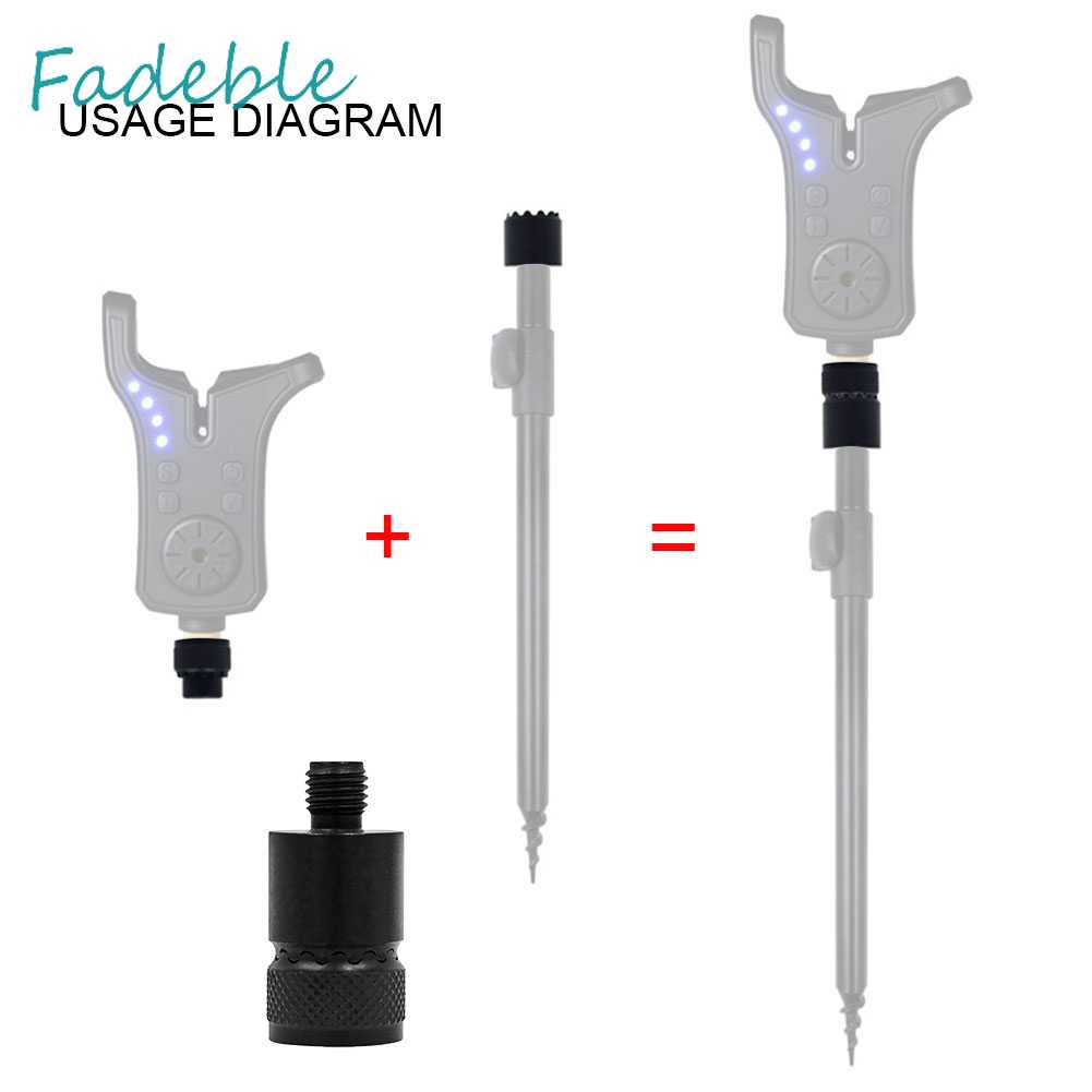 Giá Đỡ Cần Câu Cá Báo Động Tháo Gỡ Nhanh Bằng Kim Loại