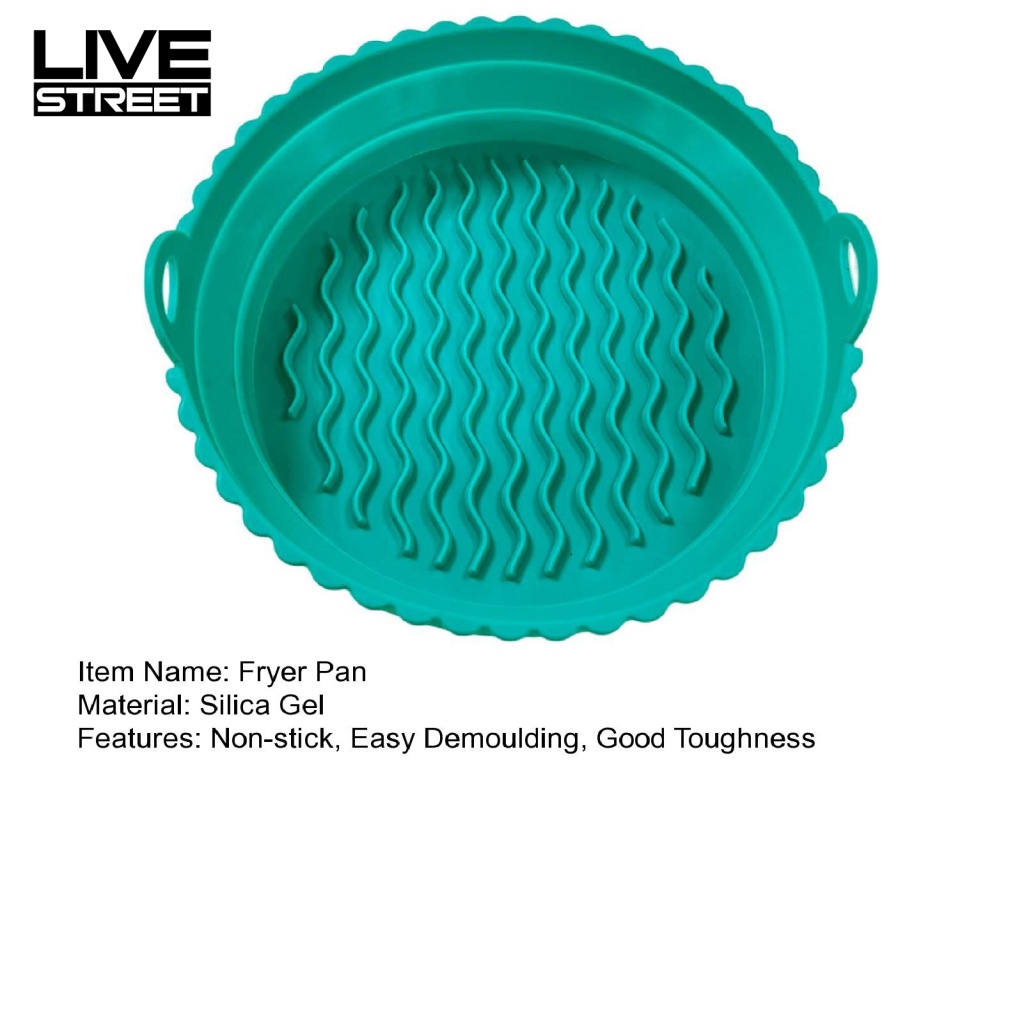 Nồi Chiên Bằng Silicone Chất Lượng Cao Tiện Dụng