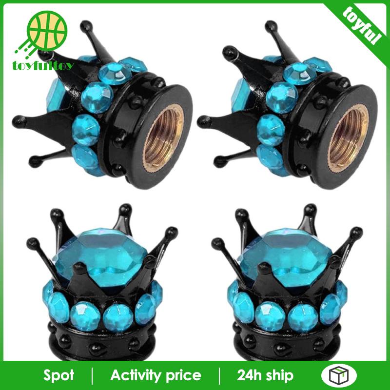 Set 4 Vỏ Bọc Lốp Xe Đạp SUV Hình Vương Miện