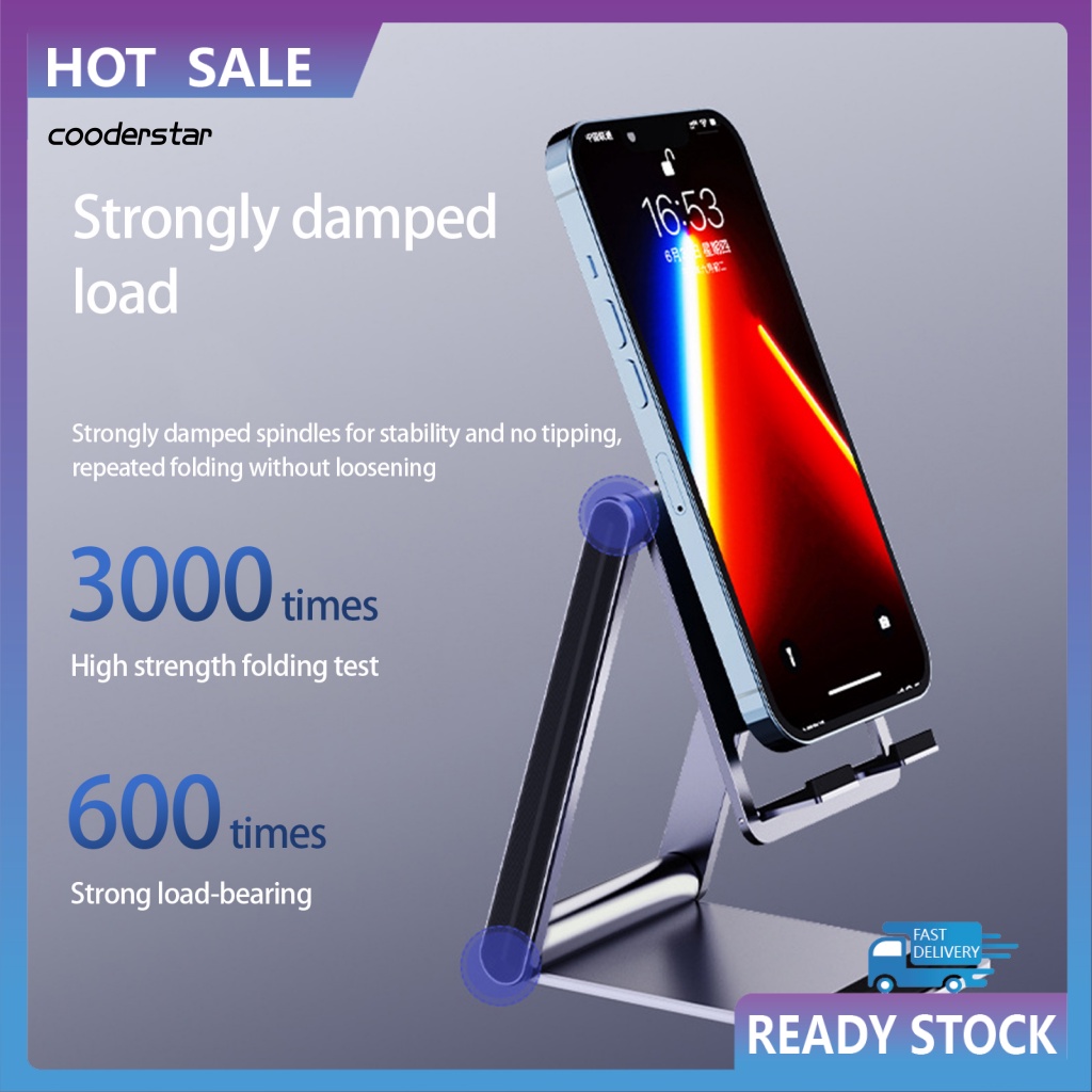 Giá Đỡ Điện Thoại Bằng Hợp Kim Nhôm Có Thể Gập Lại Tiện Dụng