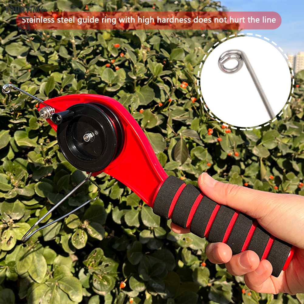 Cần Câu Cá Mini Hình Tam Giác Gấp Gọn Tiện Dụng